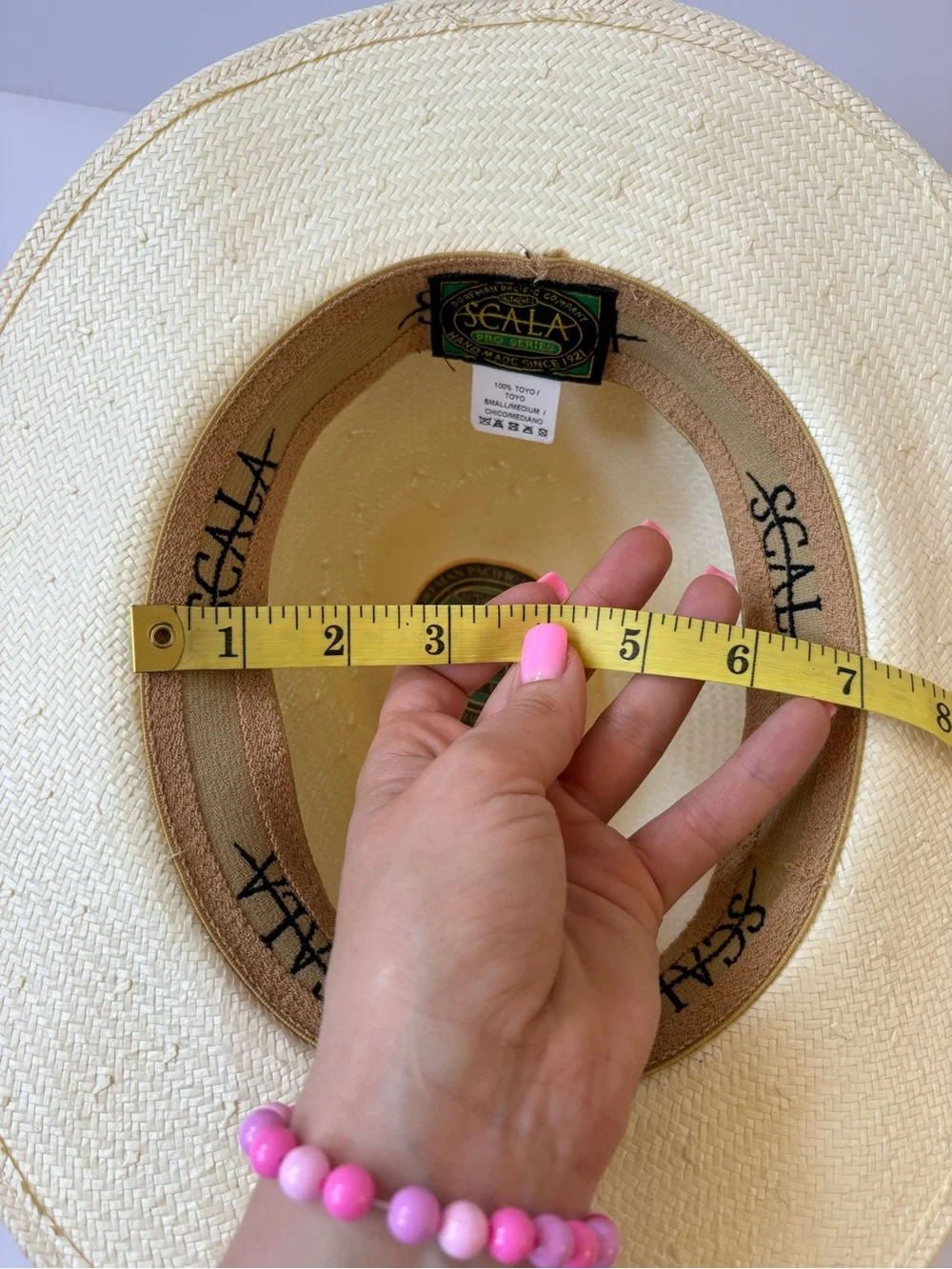 Scala Pro Series Men's Toyo Grosgrain Ribbon Safari Hat Golf Cruise Resort Beach